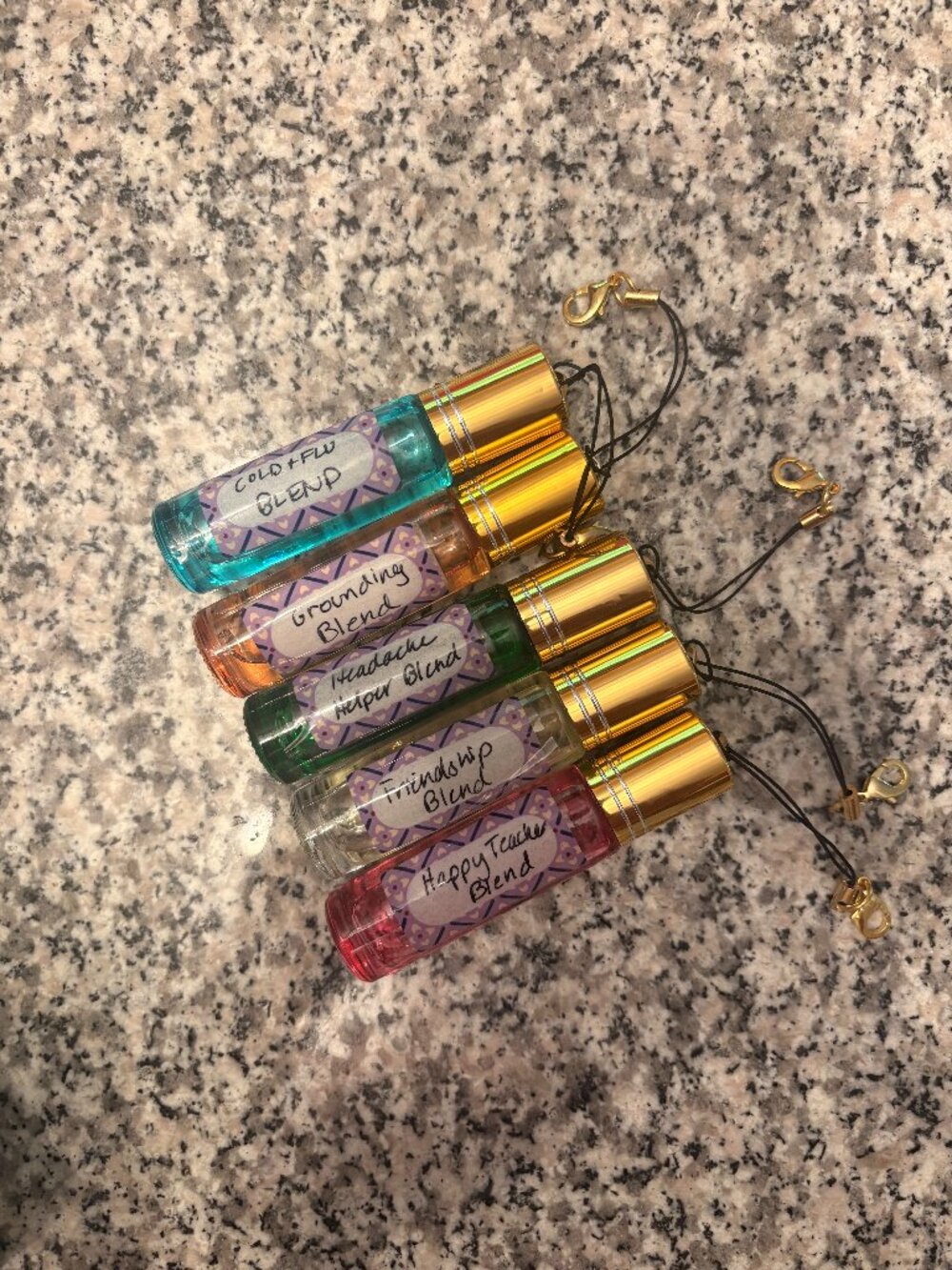 Homemade Essential Oils (5 piece set)